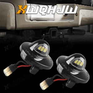 LED License Plate Lights Rear Bumper Tag Assembly Lamps For Ford F150 F250 F350 - Picture 1 of 9