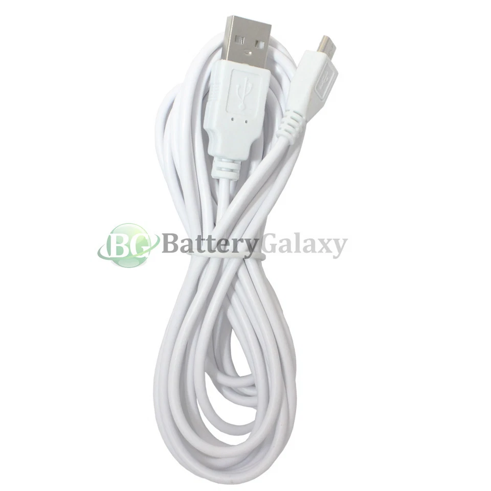 10FT Micro USB Charger Cable for Samsung Galaxy S5 S6/Edge/Core Prime 400+SOLD - Image 1 of 4
