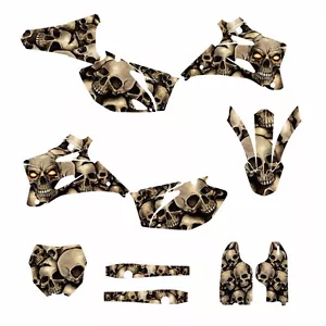 2006 2007 2008 2009 YZ250F YZ450Fgraphics decal kit #5555N Boneyard Skulls - Picture 1 of 2