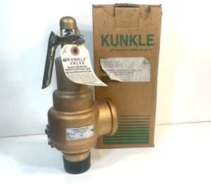 Juego de alivio de presión de latón tamaño 1-1/2" 125 PSIG Kunkle Valve 6021HG01-AM - Imagen 1 de 9