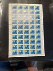 Scott#3258 and 3257, 'H' Rate Makeup 50 one cent Stamps each sheet