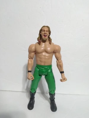 Figura de acción WWE WWF Jakks Implacable Chris Jericho Green Wrestlemania X8 Gear Foto 1 de 4