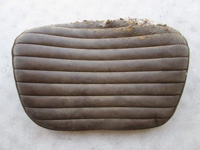 Almohadilla de respaldo marrón Harley-Davidson cabeza de pala FLH 1979 OEM Foto 1 de 3