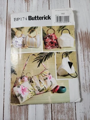 Butterick Sewing Pattern BP174 Handbags Uncut - Image 1 of 3