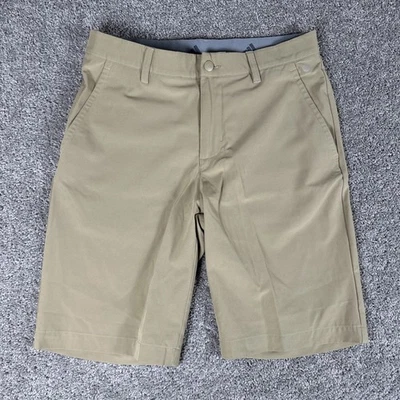 Шорты мужские Adidas 30 желтовато-коричневые Ultimate 365 для гольфа спортивные с захватом на талии эластичные китайские 10 дюймов - Изображение 1 из 4