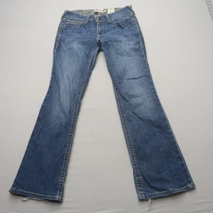 Ariat Womens Bootcut Jeans 31 Long Dark Wash Western 33.5" Inseam - Picture 1 of 11
