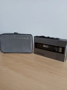 Procesador de voz Dictaphone vintage modelo 2253 26418, para piezas, tiene estuche, auricular - Imagen 1 de 14