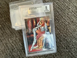 1992 Marvel Masterpieces #95 White Queen BGS 8 Near MINT - Freshly Graded! - Picture 1 of 2