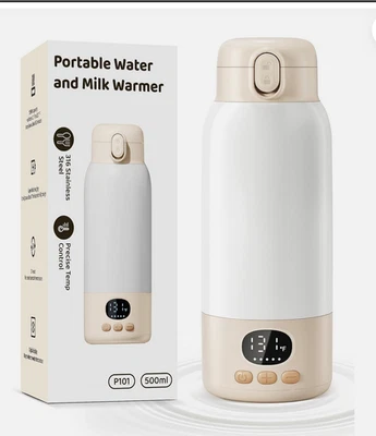 Portable Bottle Warmer For Travel 17oz Fast Heating Milk / Water Water - Image 1 of 4