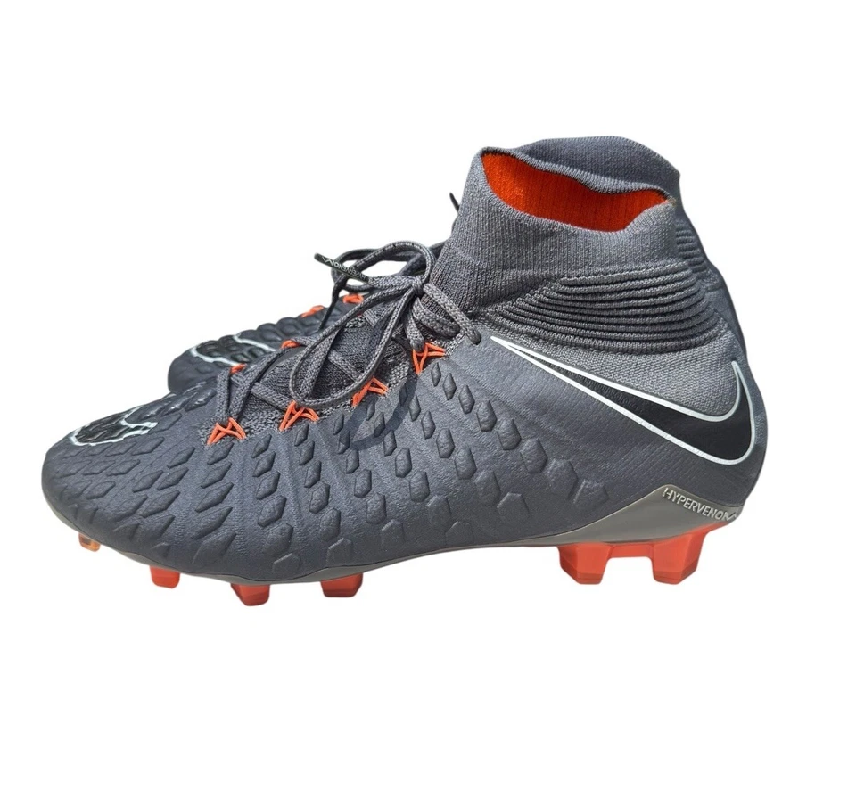 ФУТБОЛЬНЫЕ БУТСЫ NIKE HYPERVENOM PHANTOM 3 ELITE DF AG-PRO СЕРЫЕ РАЗМЕР 6,5 - Изображение 1 из 4