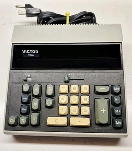 Original Victor Business Products Model 204 Calculator Tested Working - Picture 1 of 7