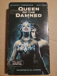 Queen Of The Damned VHS 2002 Stuart Townsend Aaliyah - Photo 1/3