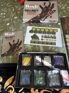 Risk Call Of Duty Black Ops Zombies Board Game New Sealed Bags - Picture 1 of 6