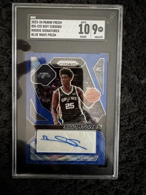 2023-24 Panini Prizm - Rookie Signatures Sidy Cissoko #RSI-CIS Blue PrizmAU, RC) - Image 1 of 2