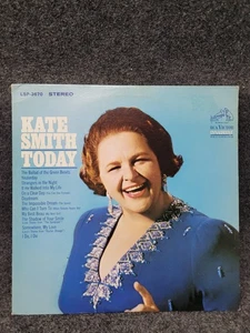 Vintage Kate Smith LP Today RCA Victor LSP-3670 Dynagroove Stereo 1966 Pop Vocal - Picture 1 of 9