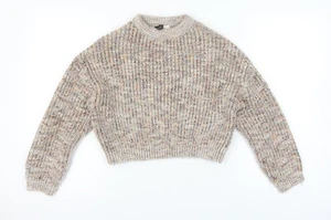H&M Women's Multicoloured Chunky Knit Jumper S - Picture 1 of 12