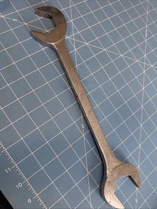Vintage MAC TOOLS DA48 1-1/2" Angle Wrench Chrome Open End Wrench USA - Bild 1 von 6