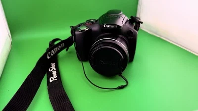 Canon PowerShot SX40 HS 12.1MP 35x Zoom Digital Camera- Flip LCD - Image 1 of 4