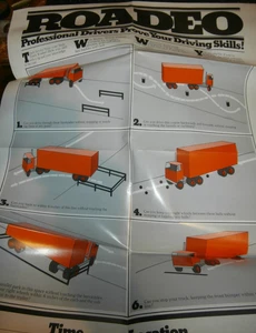 Profi LKW Fahrer Rodeo Poster - Bild 1 von 6