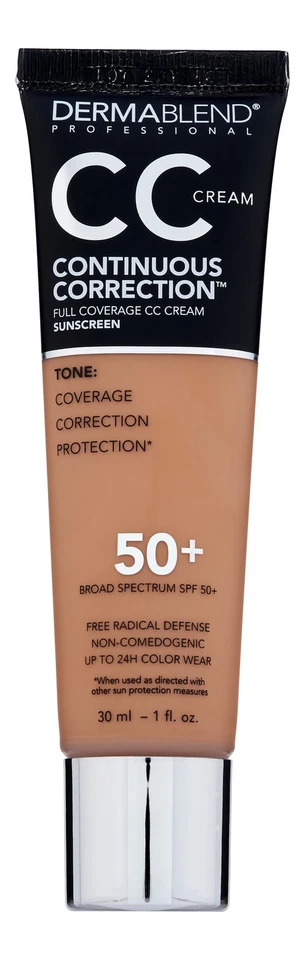 Dermablend Continuous Correction CC Cream SPF 50+ Medium 3 43N. Foundation - Image 1 of 1