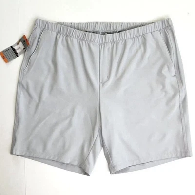 Pantalones Cortos de Golf Greg Norman Para Hombres Gris Talla XXL Cómodos Cintura Elástica Nuevos con Etiquetas Foto 1 de 4