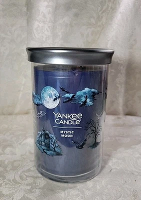 Yankee Candle Mystic Moon vaso grande de 2 mechas - NUEVO DIFÍCIL DE ENCONTRAR - aroma retirado Foto 1 de 4