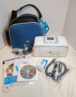NEW HP Photosmart Portable Printer A536 w/ Carry Case - Image 1 of 4