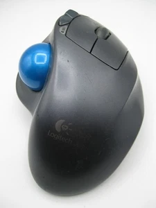 Logitech M570 Ratón Trackball Inalámbrico Ergonómico Negro + Receptor Nano USB - Imagen 1 de 5