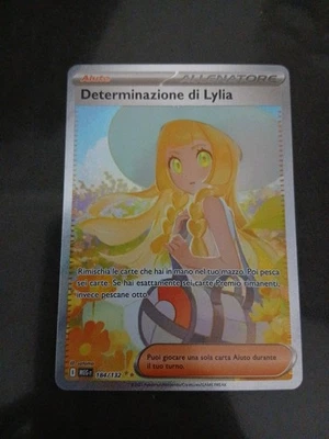 Carta Pokemon Determinazione Di Lylia MEG 184/132 Mega Evoluzione Nm Ita Alt Art - Immagine 1 di 2