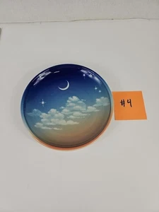 PYE in the SKYE "DUSK" ART POTTERY CERAMIC JAMES SHORBA PLATE 8" RARE #4 - Picture 1 of 15