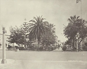 ORANGE CIRCLE Old Town PLAZA PARK Photo Print 908 11" x 14" - Picture 1 of 1