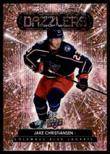 2022-23 UPPER DECK DAZZLERS PINK JAKE CHRISTIANSEN COLUMBUS BLUE JACKETS #DZ-98