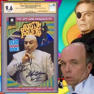 CGC 9.6 SS Austin Powers Edición Especial #nn firmado Robert Wagner y Clint Howard - Imagen 1 de 2