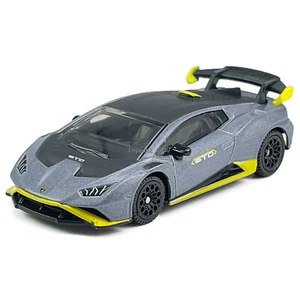1:64 Lamborghini Huracan STO Diecast Model Car Collection for Boys Adults Grey - Picture 1 of 9