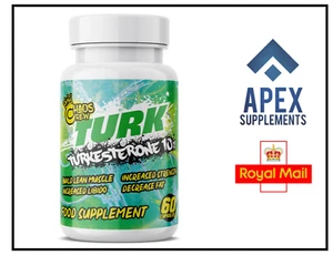 Chaos Crew Turk Turkesterone 60 Caps Plant Based Testsoterone Aid Muscle Growth - Picture 1 of 1