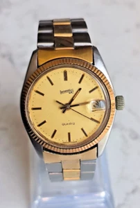 Eberhard acciaio oro quarzo 30mm - Bild 1 von 8