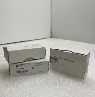 New NIB Lot of 60 Allen Bradley 1492-CJK5-6 Ser A Center Jumpers - Image 1 of 2