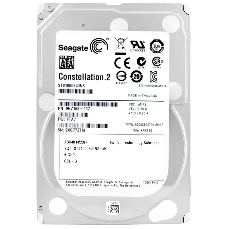 Fujitsu PRIMERGY FSC 1 TB SATA 6g HardDisk A3C40145507