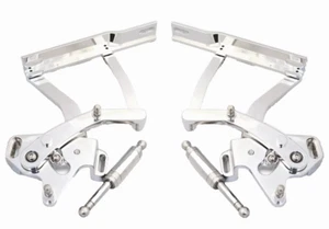 1962 Chevy Impala Eddie Motorsports MS149-33P Billet Aluminum Hood Hinges - Picture 1 of 1