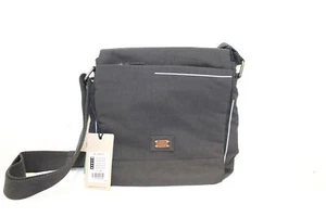Camel Aktive Herren Handtasche Umhängetasche schwarz Neu Rechnung MwSt - Picture 1 of 6