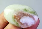 Natural Snowflake Cherry Blossom Flower Agate Quartz Crystal Palm Stone Healing