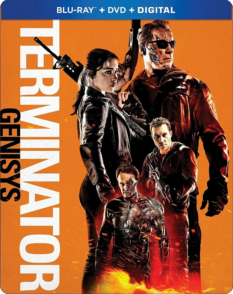 Terminator Genisys (Blu-ray Disc, 2018, 2-Disc Set, SteelBook) - Image 1 of 1