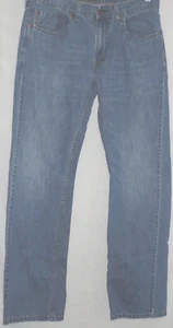 LEVI'S RED TAB MEN'S sz W33 L34 BLUE JEANS THIN 100% COTTON  #311 - Picture 1 of 10