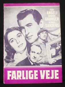 Original 1951 The Light Touch Scandinavian Movie Herald - Pier Angelli - Imagen 1 de 3