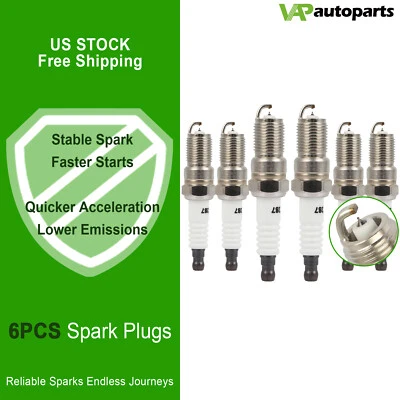 6x Iridium & Platinum Spark Plugs For 2001-2005 Ford Explorer Sport Trac 4.0L V6 - Image 1 of 4