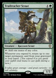 MTG - TRAILTRACKER SCOUT - Bloomburrow Commander (R) - Picture 1 of 1