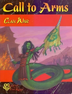 LEGEND OF THE FIVE RINGS LIVRET JEU DE BATAILLES CLAN WAR CALL TO ARMS - Imagen 1 de 1