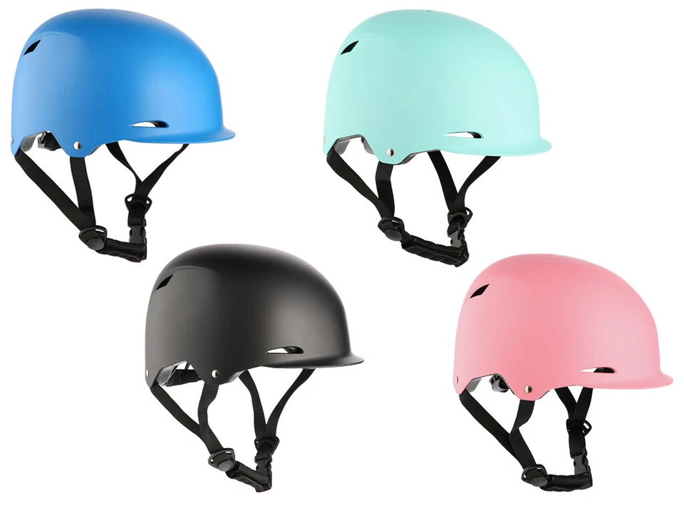 Kinderschutzhelm Skatehelm mit Größenanpassung Fahrradhelm Inlineskater Gr. XS/S - Bild 1 von 4