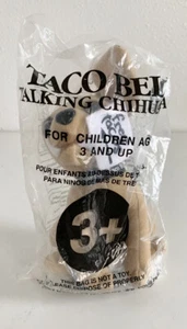 TACO BELL CHIHUAHUA Talking Stuffed Dog Here, Lizard, Lizard Original Sealed - Picture 1 of 7