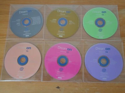 Dream On Demo Disc x 6 from Dreamcast Magazine - Image 1 of 4